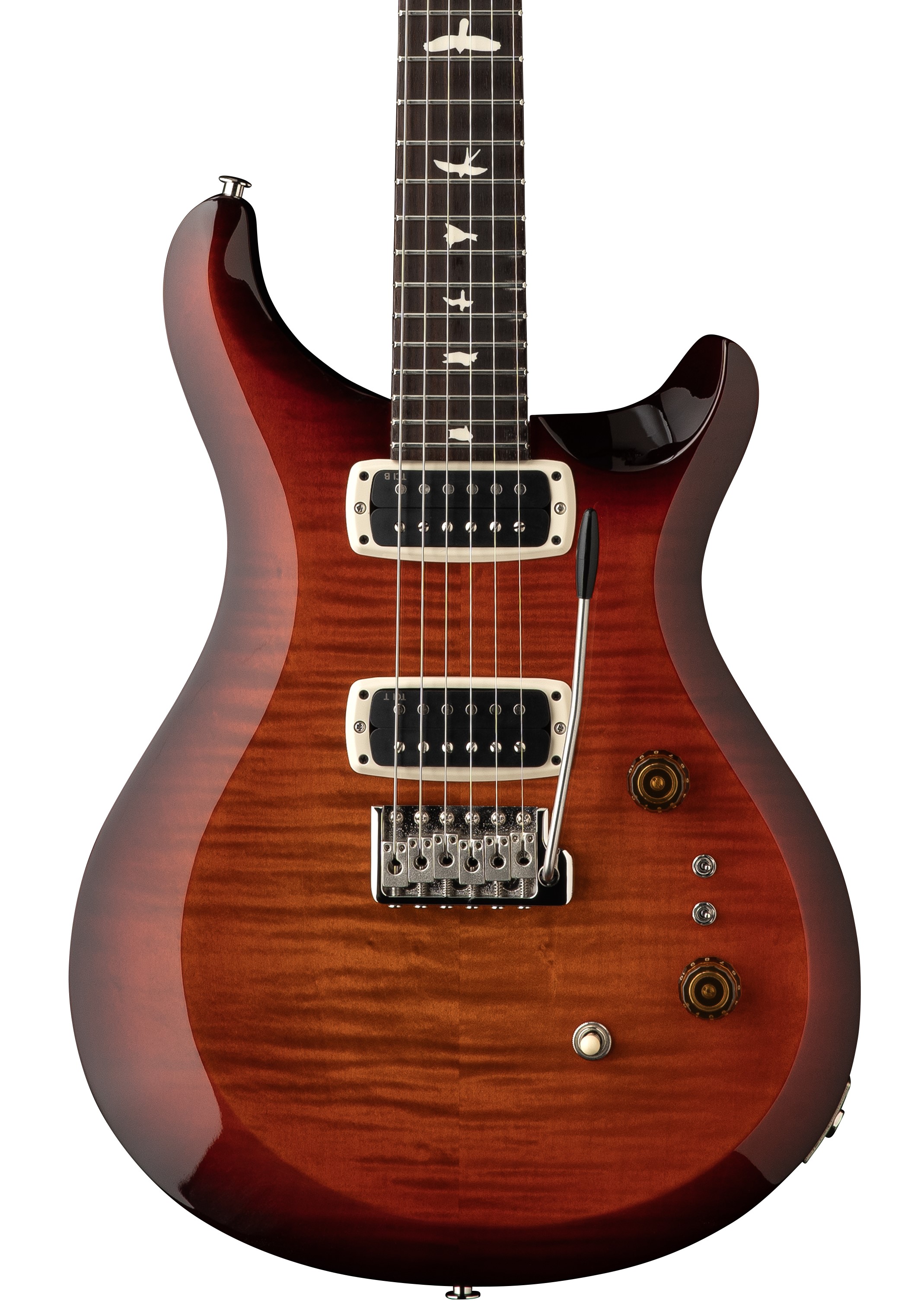 PRS S2 Custom 24-08 Electric Guitar in Dark Cherry Sunburst